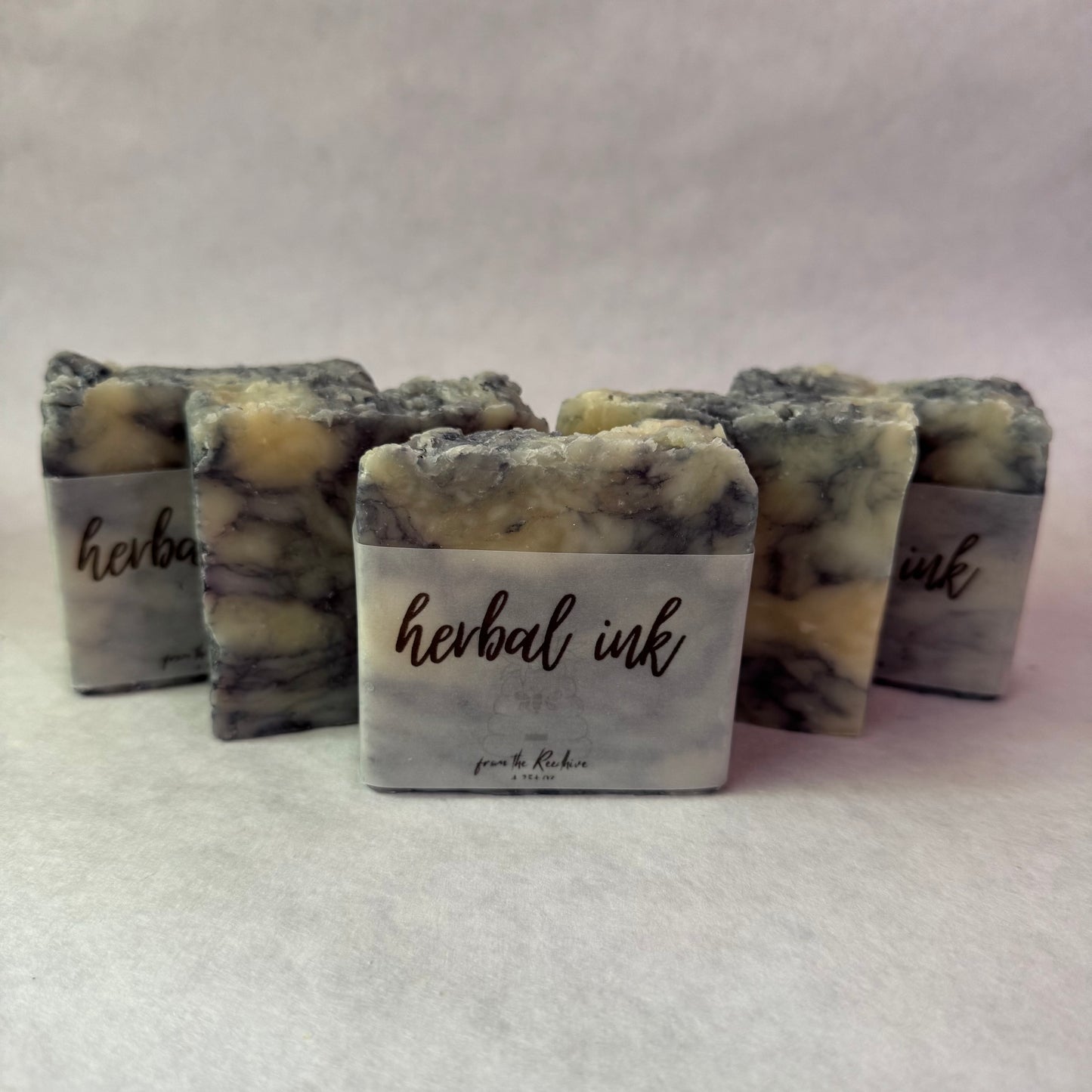 Herbal Ink Hot Process Soap