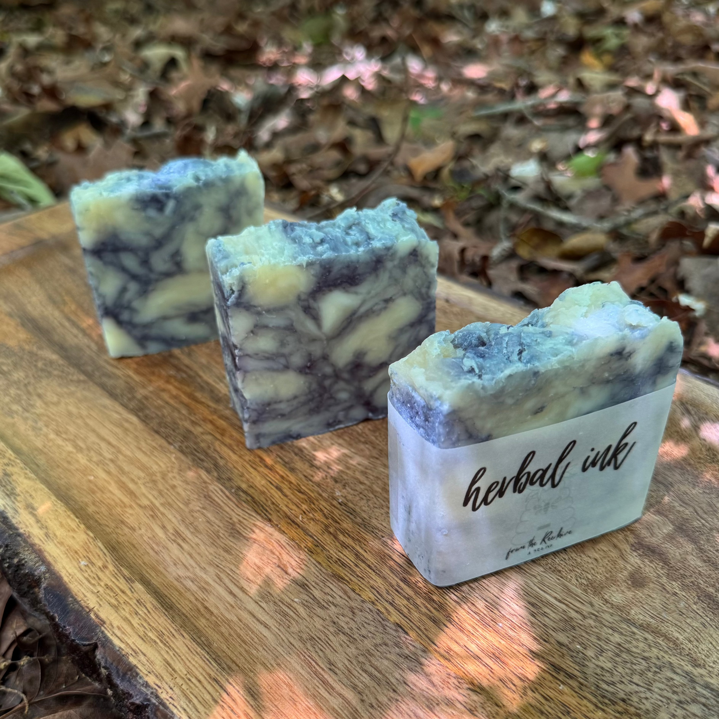 Herbal Ink Hot Process Soap