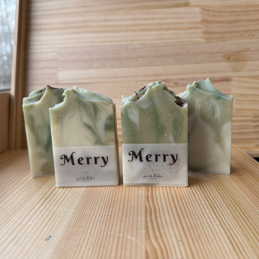 Merry Cold Process Soap